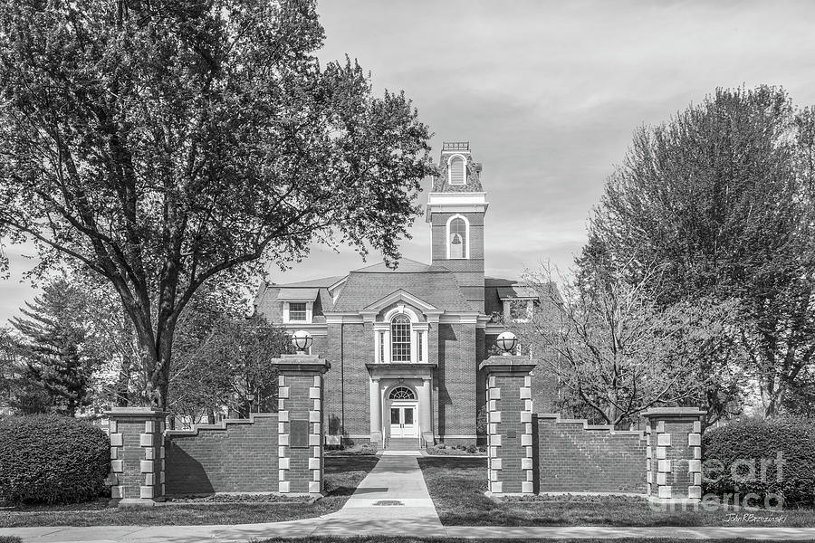 Architecture Photograph - Simpson College College Hall by University Icons