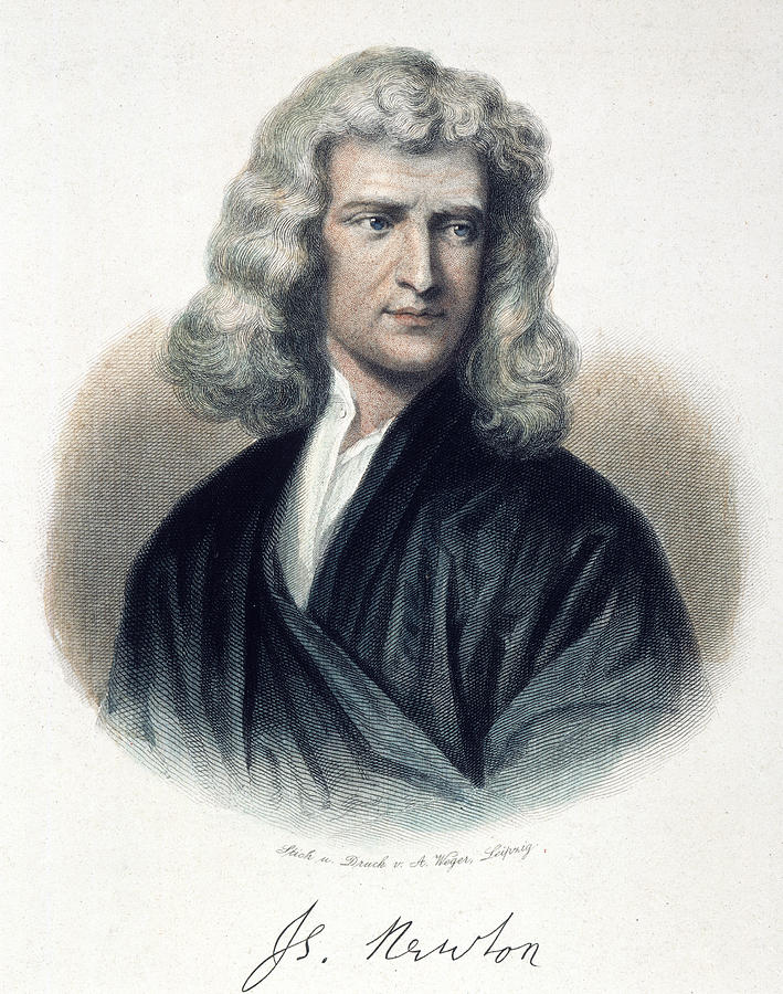 Sir Isaac Newton 1642 1727 Photograph By Granger Pixels 3164