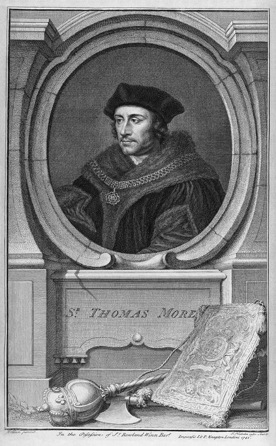 Sir Thomas More, English Statesman #3 Photograph by Middle Temple Library
