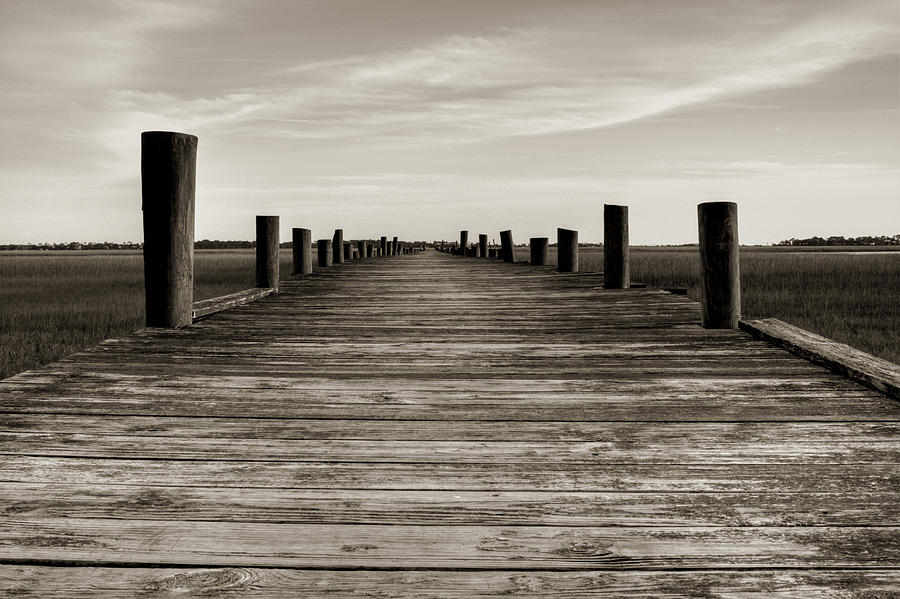 Dock Photograph - Sol Legare Dock #3 by Dustin K Ryan