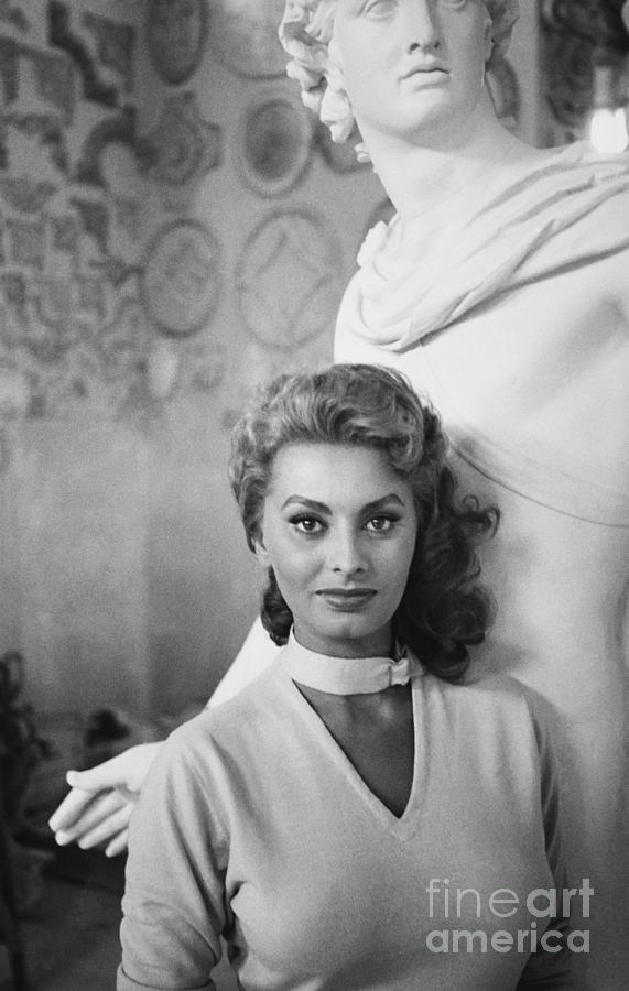 Sophia Loren #3 Photograph by George Daniell