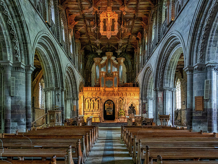 St Davids Cathedral #3 Photograph by Mark Llewellyn