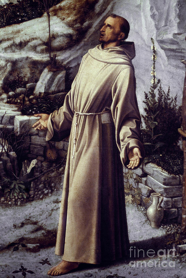 St. Francis Of Assisi #3 Painting by Granger