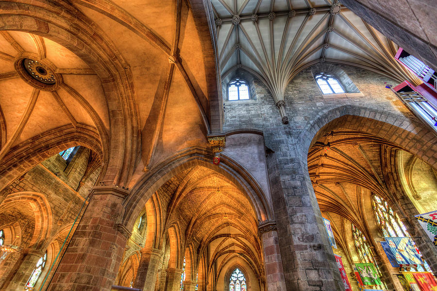 St Giles Cathedral Edinburgh Scotland #3 Photograph by David Pyatt