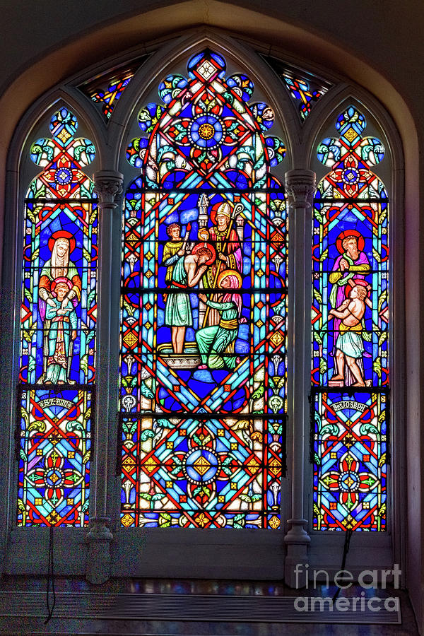 Stained Glass #3 Photograph by William Norton