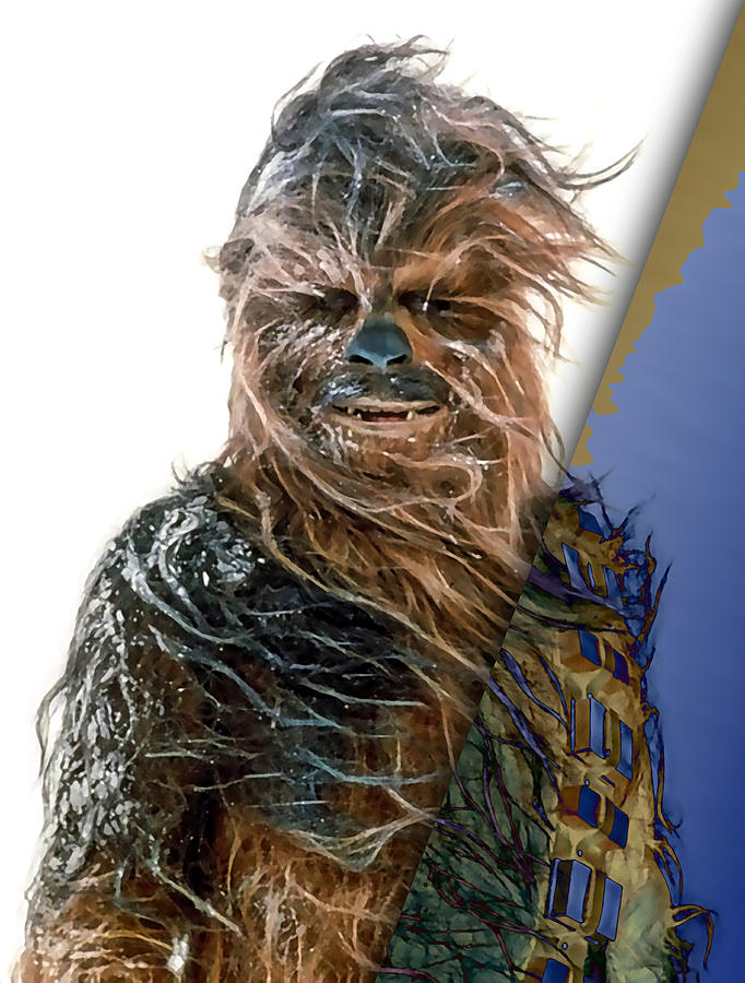 Star Wars Chewbacca Collection #3 Mixed Media by Marvin Blaine
