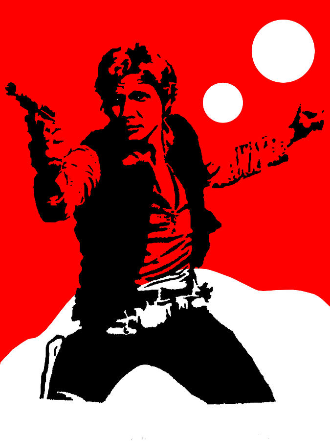 Star Wars Mixed Media - Star Wars Han Solo Collection #19 by Marvin Blaine