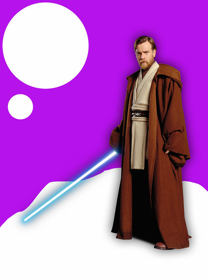 Star Wars Obi Wan Kenobi Collection #3 Mixed Media by Marvin Blaine