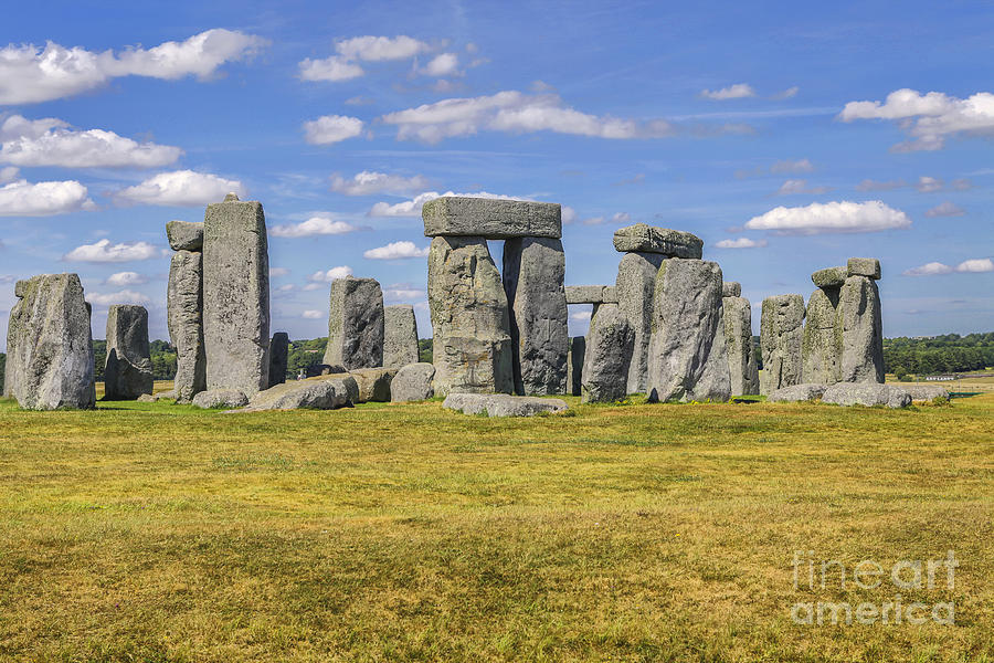 Prehistoric Stonehenge in England Photograph by Patricia Hofmeester