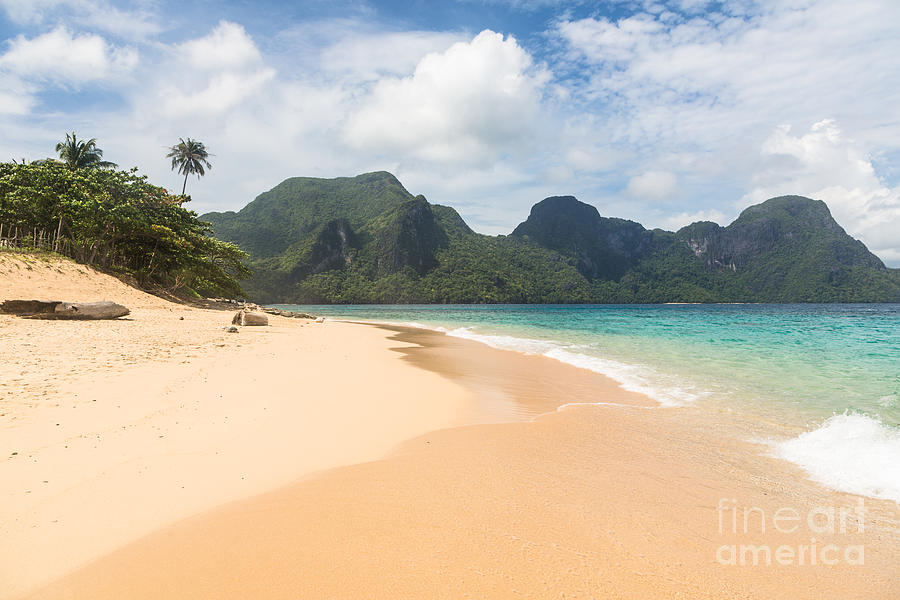 Stunning beach in El Nido in the Philippines #3 Photograph by Didier Marti