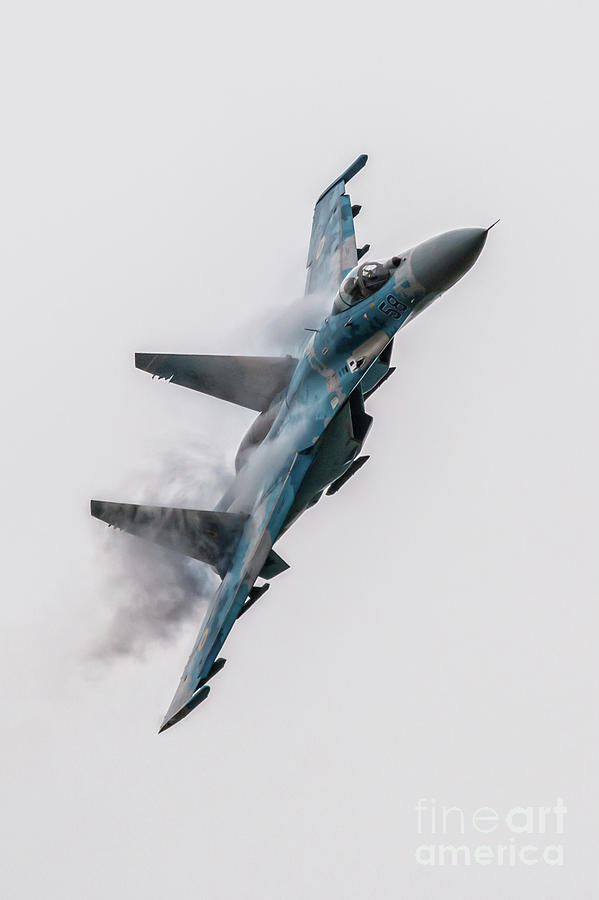 SU-27 Flanker #3 by Airpower Art