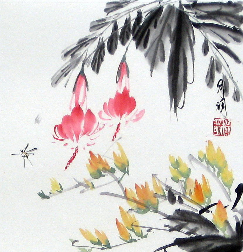 Insects Painting - Summer Sensation #3 by Ming Yeung