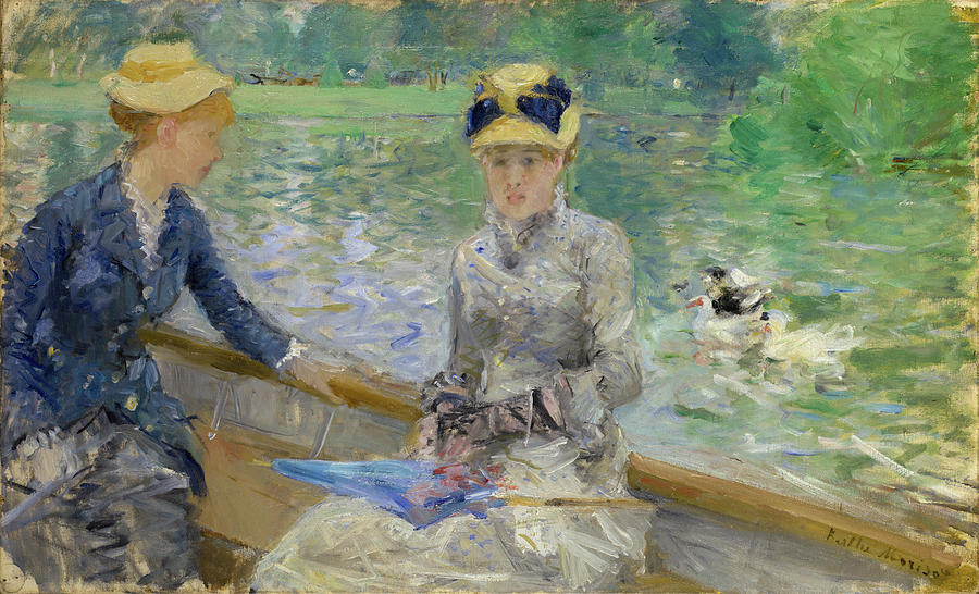 Summers Day Painting by Berthe Morisot