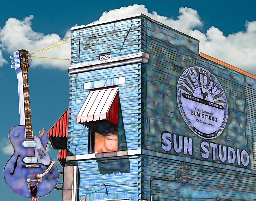 Memphis Mixed Media - Sun Studio Collection #1 by Marvin Blaine