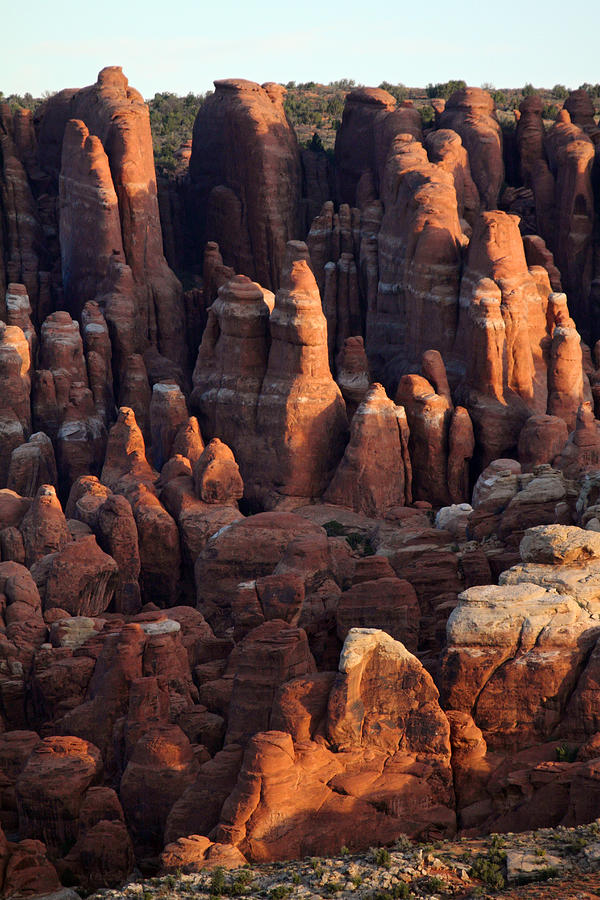 Sunrise at Fiery Furnace in Arches National Park #3 Photograph by Pierre Leclerc Photography