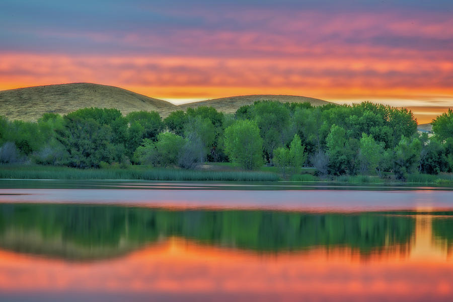Antioch Photograph - Sunrise Reflection #3 by Marc Crumpler