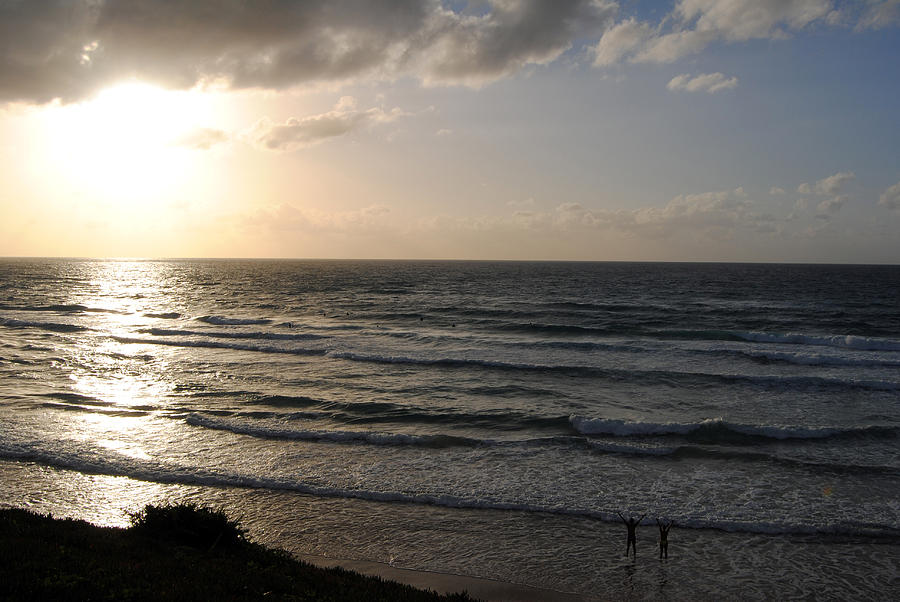 Nature Photograph - Sunset at Jaffa Beach 14 by Isam Awad