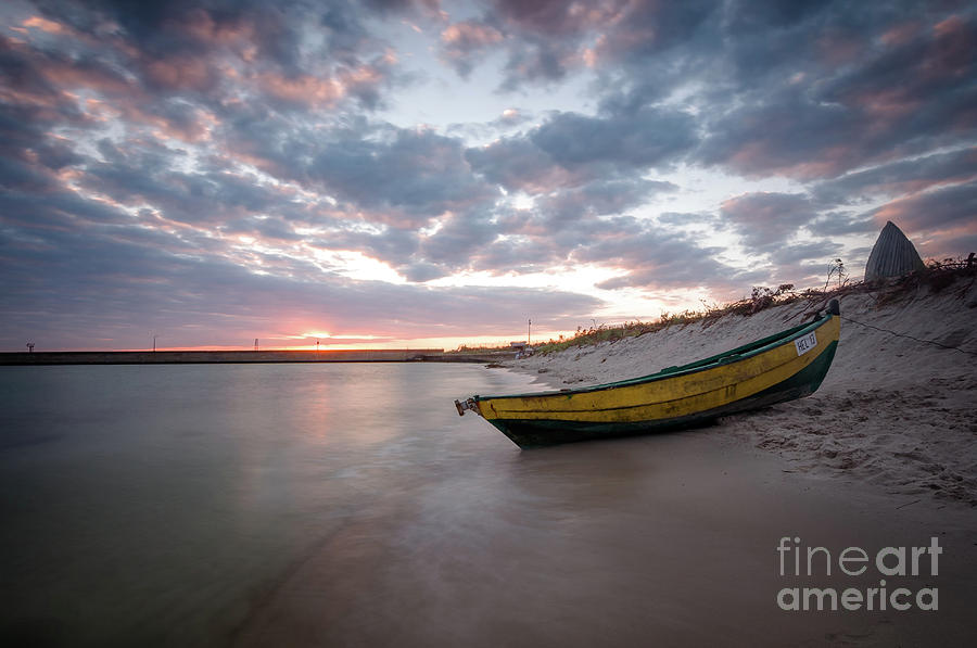 Sunset on the beach #3 Photograph by Mariusz Talarek