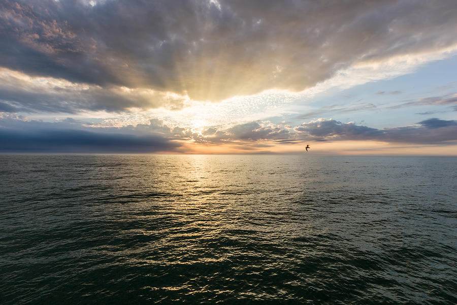 Sunset on the Gulf of Mexico #3 Photograph by Josef Pittner
