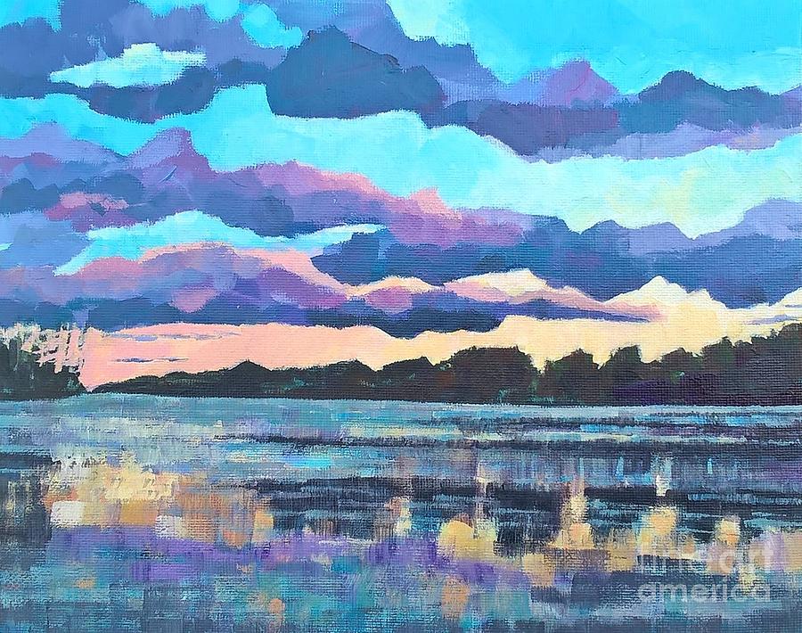Evening Light #2 Painting by Lisa Dionne