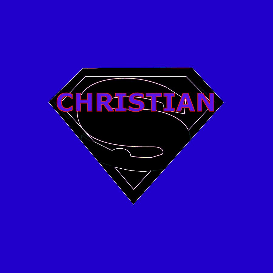 Super Christian Digital Art by Elizabeth's Golden Pencil - Pixels