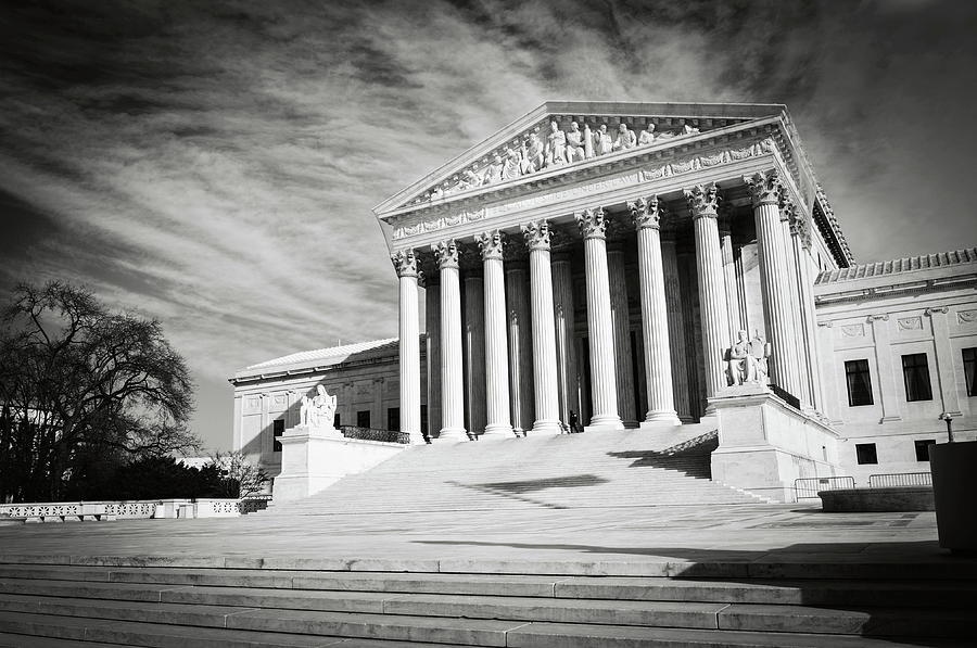 Supreme Court Building #3 Photograph by Brandon Bourdages