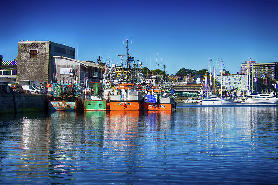 Sutton Harbour Plymouth #3 Photograph by Chris Day