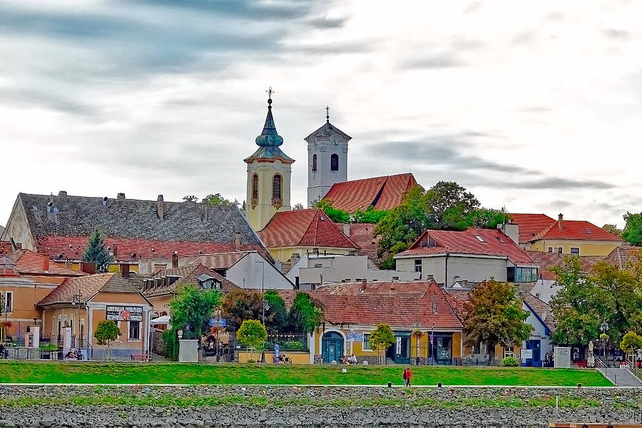 Szentendre, Hungary As Seen From The Danube River #3 Photograph by Rick Rosenshein