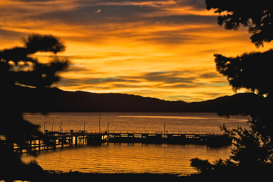 Tahoe Sunrise #3 Photograph by Steven Lapkin