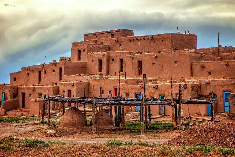 Taos Pueblo  #1 Photograph by Diana Powell