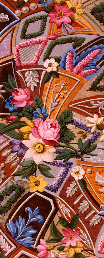 Textile design Painting by William Kilburn