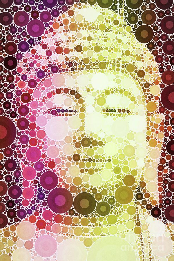 The Buddha, Pop Art By Mary Bassett Digital Art