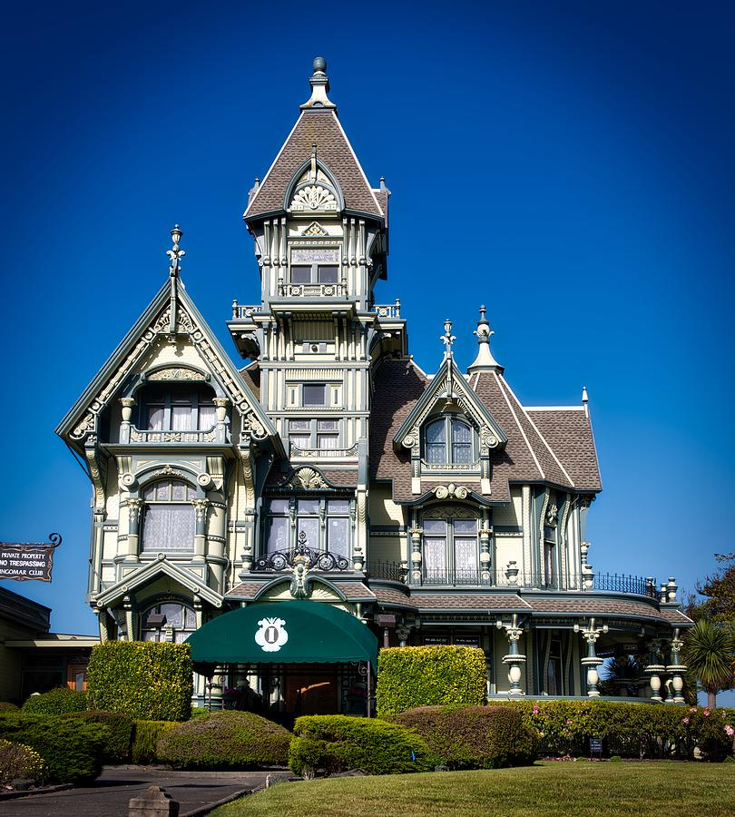 The Carson Mansion Photograph by Mountain Dreams - Pixels