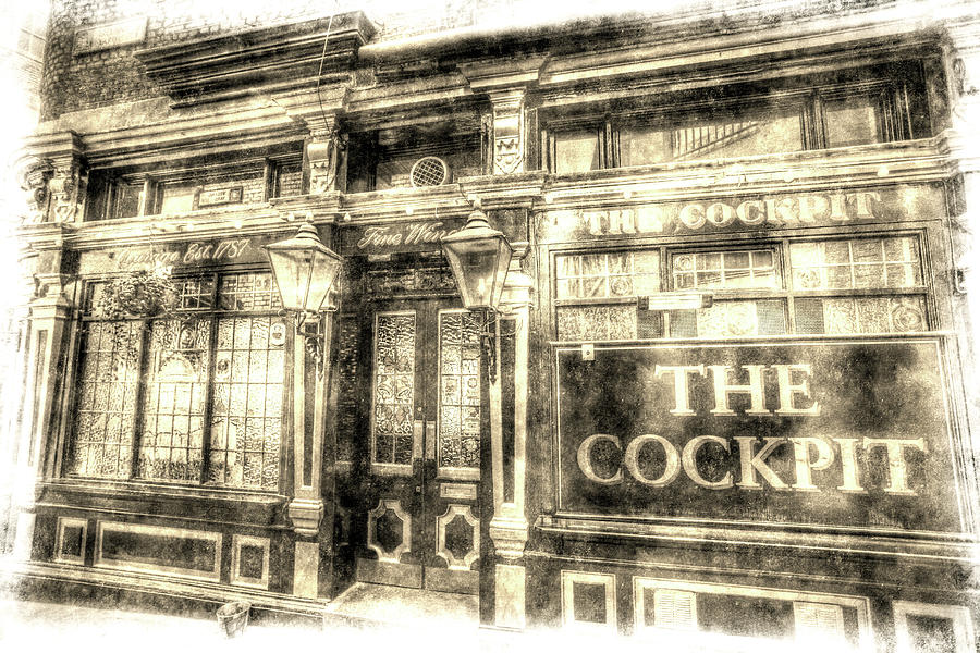 The Cockpit Pub London Vintage #3 Photograph by David Pyatt