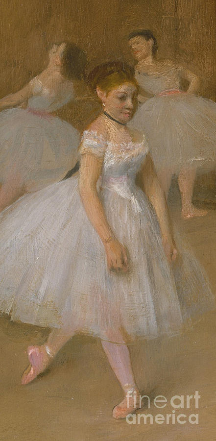 The Dancing Class Painting by Edgar Degas