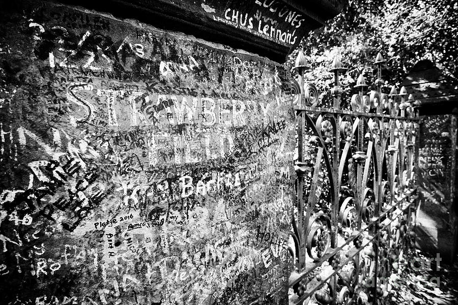 The Gates To Strawberry Field Made Famous By The Beatles Song ...