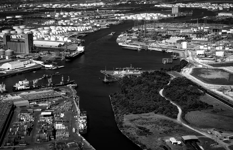 Houston Photograph - The Houston Ship Channel #3 by Mountain Dreams