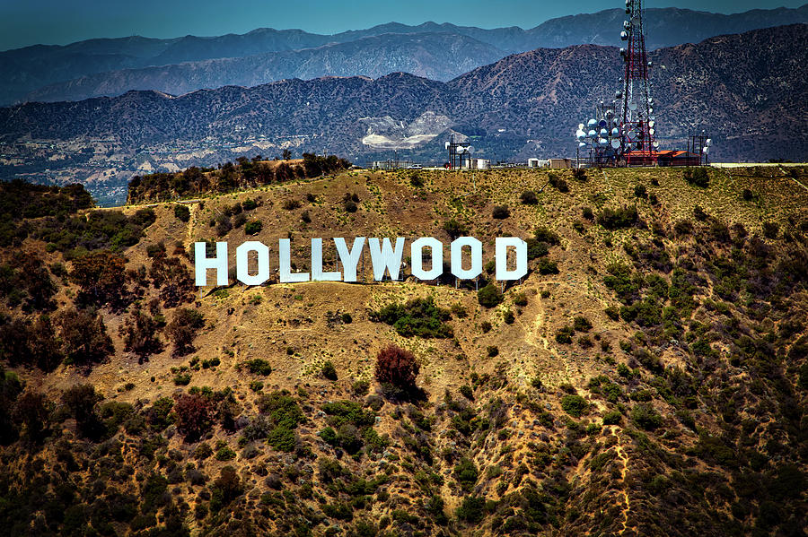 Tree Photograph - The Iconic Hollywood Sign #3 by Mountain Dreams