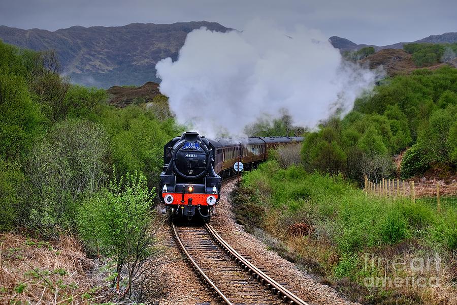 Scotland Photograph - The Jacobite Steam Train #3 by Alba Photography