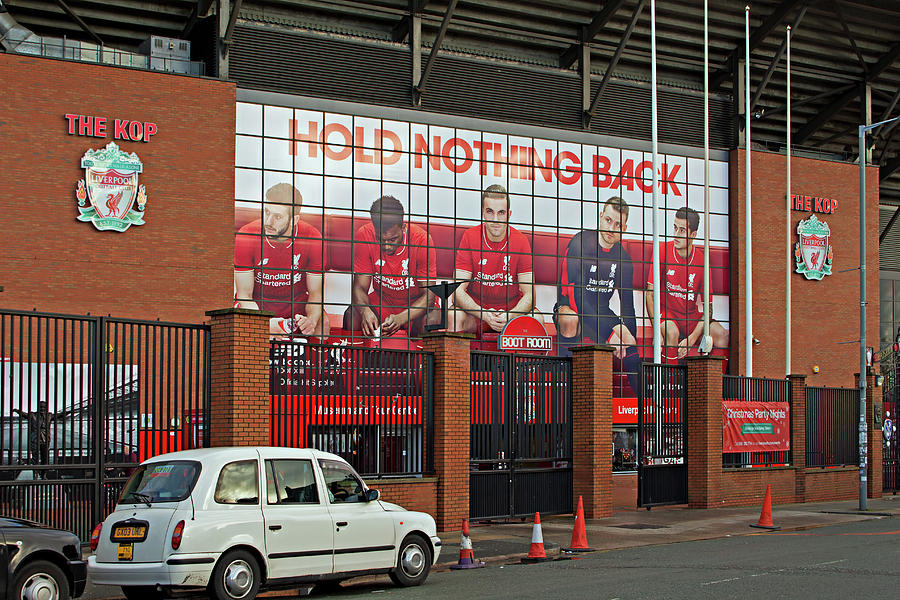 Soccer Photograph - The Kop entrance to Liverpool Foo #3 by Ken Biggs