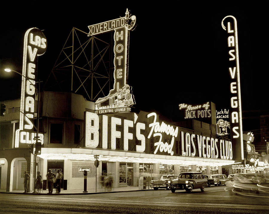 The Las Vegas Strip #3 Photograph by Underwood Archives