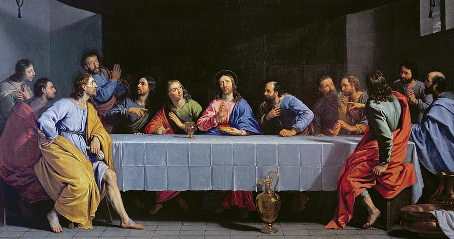 The Last Supper Painting by Philippe de Champaigne | Fine Art America