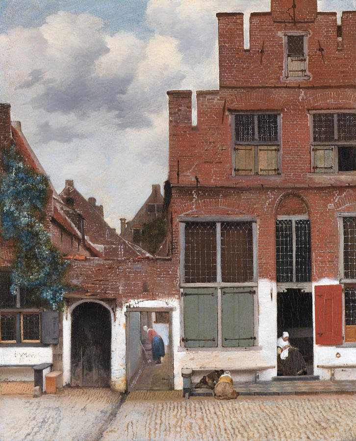The Little Street #3 Painting by Johannes Vermeer
