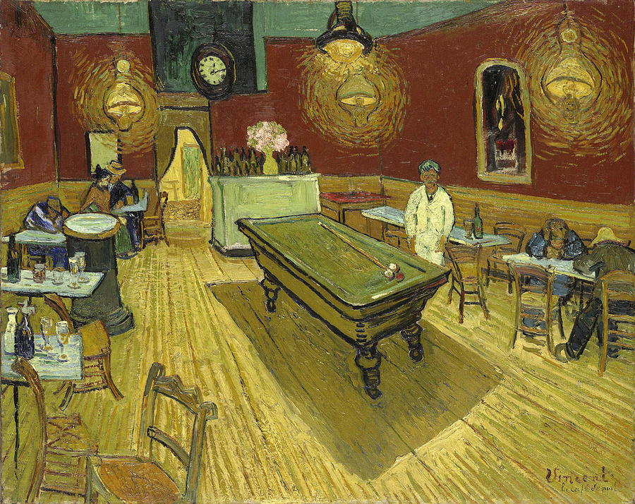 The Night Cafe  #10 Painting by Vincent Van Gogh