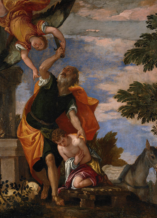 The Sacrifice of Isaac Painting by Paolo Veronese | Fine Art America