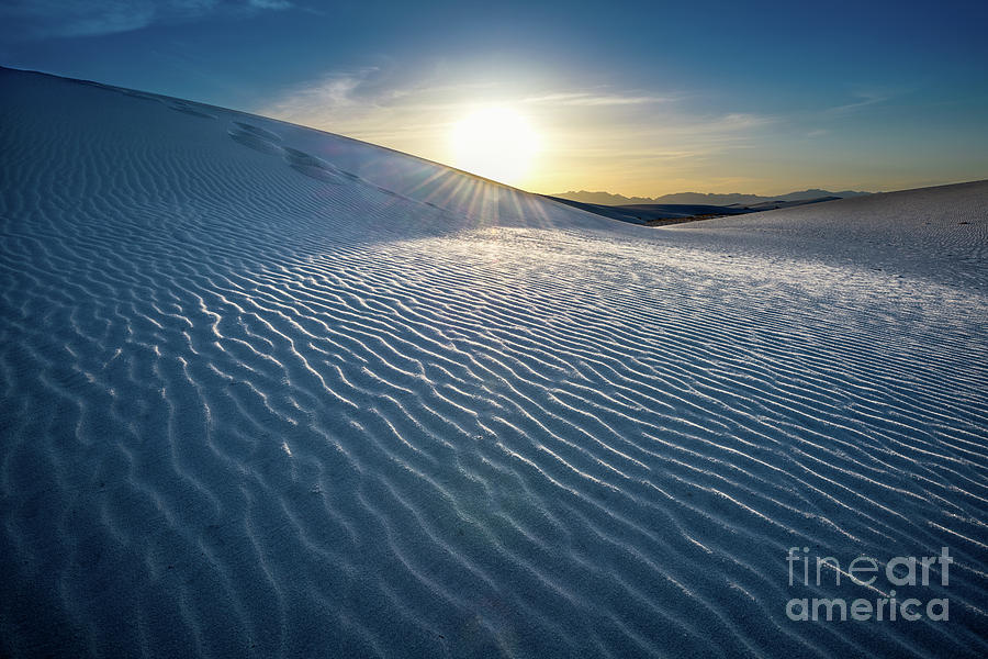 White Sands National Monument Photograph - The unique and beautiful White Sands National Monument in New Mexico. #11 by Jamie Pham