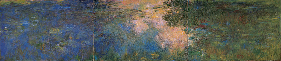 The Waterlily Pond #3 Painting by Claude Monet