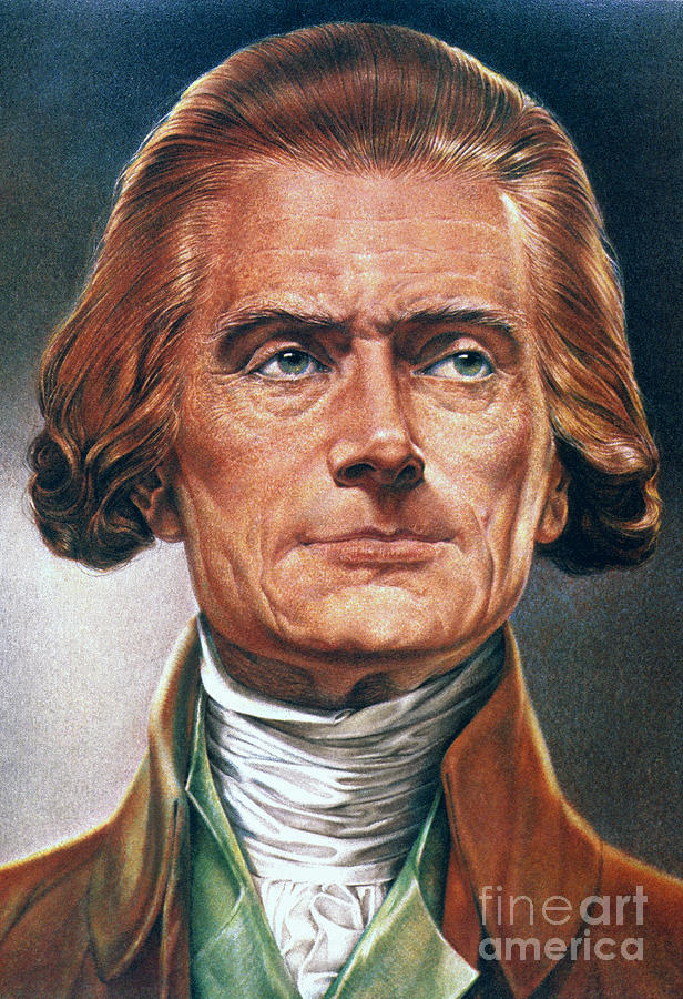 Thomas Jefferson (1743-1826) #3 Photograph by Granger