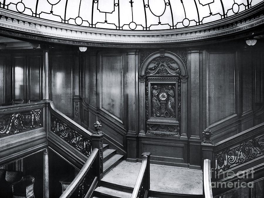 Titanic's Grand Staircase Photograph by The Titanic Project