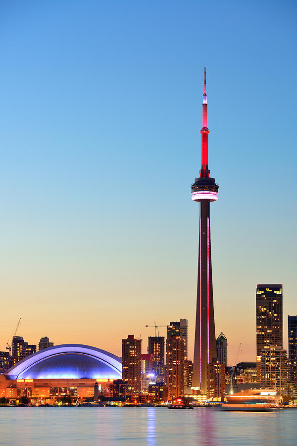 Toronto skyline #3 Photograph by Songquan Deng